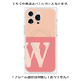 プレミアムパネル with MagSafe［ オリジナル - initial two tone - W pink ］