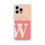 プレミアムパネル with MagSafe［ オリジナル - initial two tone - W pink ］