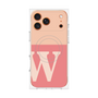 プレミアムパネル with MagSafe［ オリジナル - initial two tone - W pink ］