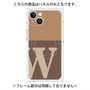 プレミアムパネル with MagSafe［ オリジナル - initial two tone - W brown ］
