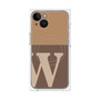 プレミアムパネル with MagSafe［ オリジナル - initial two tone - W brown ］