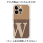 プレミアムパネル with MagSafe［ オリジナル - initial two tone - W brown ］
