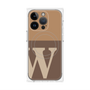 プレミアムパネル with MagSafe［ オリジナル - initial two tone - W brown ］
