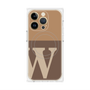 プレミアムパネル with MagSafe［ オリジナル - initial two tone - W brown ］
