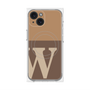 プレミアムパネル with MagSafe［ オリジナル - initial two tone - W brown ］
