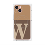 プレミアムパネル with MagSafe［ オリジナル - initial two tone - W brown ］
