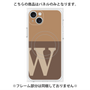 プレミアムパネル with MagSafe［ オリジナル - initial two tone - W brown ］