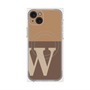 プレミアムパネル with MagSafe［ オリジナル - initial two tone - W brown ］