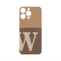 プレミアムパネル with MagSafe［ オリジナル - initial two tone - W brown ］