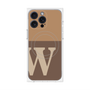 プレミアムパネル with MagSafe［ オリジナル - initial two tone - W brown ］