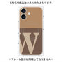 プレミアムパネル with MagSafe［ オリジナル - initial two tone - W brown ］