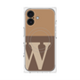 プレミアムパネル with MagSafe［ オリジナル - initial two tone - W brown ］