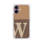 プレミアムパネル with MagSafe［ オリジナル - initial two tone - W brown ］
