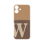 プレミアムパネル with MagSafe［ オリジナル - initial two tone - W brown ］