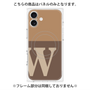 プレミアムパネル with MagSafe［ オリジナル - initial two tone - W brown ］