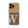 プレミアムパネル with MagSafe［ オリジナル - initial two tone - W brown ］