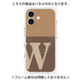 プレミアムパネル with MagSafe［ オリジナル - initial two tone - W brown ］
