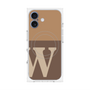 プレミアムパネル with MagSafe［ オリジナル - initial two tone - W brown ］