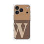 プレミアムパネル with MagSafe［ オリジナル - initial two tone - W brown ］