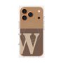 プレミアムパネル with MagSafe［ オリジナル - initial two tone - W brown ］