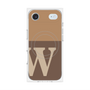 プレミアムパネル with MagSafe［ オリジナル - initial two tone - W brown ］