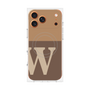 プレミアムパネル with MagSafe［ オリジナル - initial two tone - W brown ］