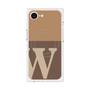 プレミアムパネル with MagSafe［ オリジナル - initial two tone - W brown ］