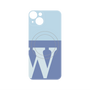 プレミアムパネル with MagSafe［ オリジナル - initial two tone - W blue ］