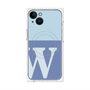 プレミアムパネル with MagSafe［ オリジナル - initial two tone - W blue ］