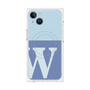 プレミアムパネル with MagSafe［ オリジナル - initial two tone - W blue ］