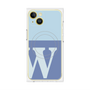 プレミアムパネル with MagSafe［ オリジナル - initial two tone - W blue ］