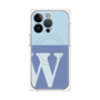 プレミアムパネル with MagSafe［ オリジナル - initial two tone - W blue ］