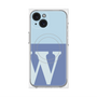 プレミアムパネル with MagSafe［ オリジナル - initial two tone - W blue ］