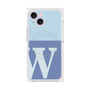 プレミアムパネル with MagSafe［ オリジナル - initial two tone - W blue ］