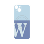 プレミアムパネル with MagSafe［ オリジナル - initial two tone - W blue ］