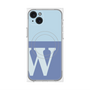 プレミアムパネル with MagSafe［ オリジナル - initial two tone - W blue ］