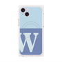プレミアムパネル with MagSafe［ オリジナル - initial two tone - W blue ］