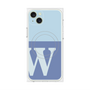 プレミアムパネル with MagSafe［ オリジナル - initial two tone - W blue ］