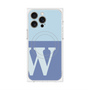 プレミアムパネル with MagSafe［ オリジナル - initial two tone - W blue ］