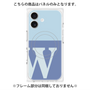 プレミアムパネル with MagSafe［ オリジナル - initial two tone - W blue ］