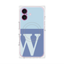 プレミアムパネル with MagSafe［ オリジナル - initial two tone - W blue ］