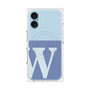 プレミアムパネル with MagSafe［ オリジナル - initial two tone - W blue ］