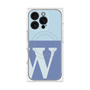 プレミアムパネル with MagSafe［ オリジナル - initial two tone - W blue ］