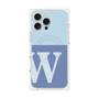 プレミアムパネル with MagSafe［ オリジナル - initial two tone - W blue ］
