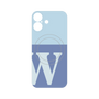 プレミアムパネル with MagSafe［ オリジナル - initial two tone - W blue ］