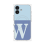 プレミアムパネル with MagSafe［ オリジナル - initial two tone - W blue ］
