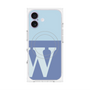 プレミアムパネル with MagSafe［ オリジナル - initial two tone - W blue ］