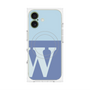 プレミアムパネル with MagSafe［ オリジナル - initial two tone - W blue ］