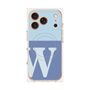 プレミアムパネル with MagSafe［ オリジナル - initial two tone - W blue ］