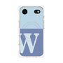 プレミアムパネル with MagSafe［ オリジナル - initial two tone - W blue ］